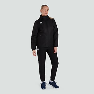 WOMENS CLUB VAPOSHIELD STADIUM JACKET BLACK