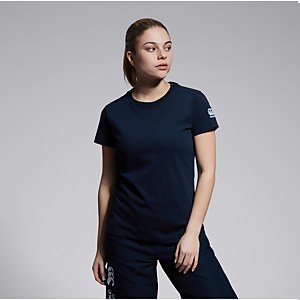 WOMENS CLUB PLAIN TEE NAVY