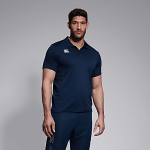 MENS CLUB DRY POLO SHIRT NAVY