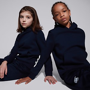 JUNIOR UNISEX CLUB HOODY NAVY