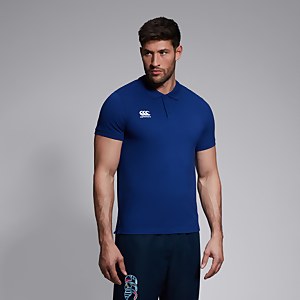 MENS WAIMAK POLO SHIRT BLUE