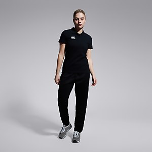 WOMENS WAIMAK POLO SHIRT BLACK