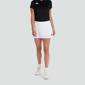 WOMENS PLAIN SKORT WHITE