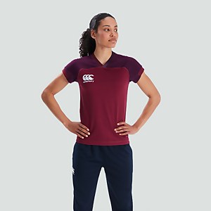 WOMENS UNISEX VAPODRI EVADER JERSEY MAROON