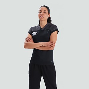 WOMENS VAPODRI EVADER JERSEY BLACK