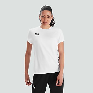 WOMENS CLUB DRY TEE WHITE