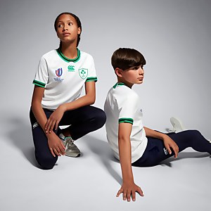 JUNIOR UNISEX IRELAND ALTERNATE PRO JERSEY JUNIOR RWC23 WHITE