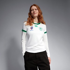 WOMENS IRELAND ALTERNATE PRO JERSEY RWC23 WHITE