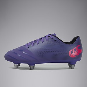 JUNIOR UNISEX PHOENIX GENESIS TEAM SOFT GROUND BOOTS PURPLE