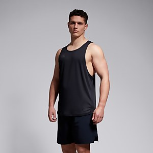 MENS SUPERLIGHT SINGLET BLACK