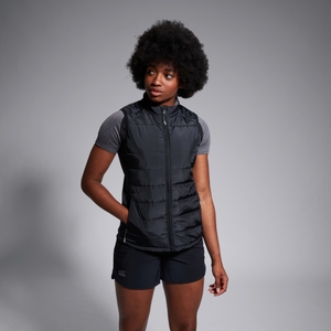 WOMEN'S ELITE MICROLIGHT GILET BLACK