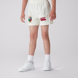 JUNIOR BRITISH & IRISH LIONS REPLICA MATCH SHORTS WHITE