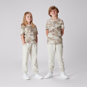 JUNIOR UNISEX BRITISH & IRISH CAMO TEE BROWN