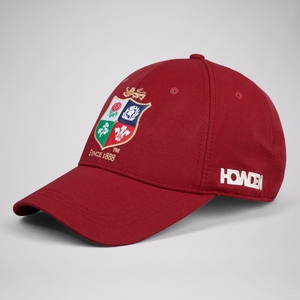 ADULT UNISEX BRITISH & IRISH LIONS TRAINING CAP RED