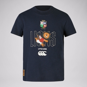 INFANT BRITISH & IRISH LIONS LITTLE LIONS TEE NAVY